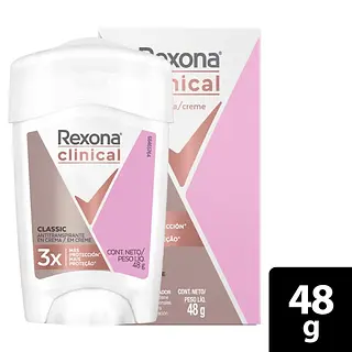 Desodorante Rexona Barra Clinical Women Classic 48Gr