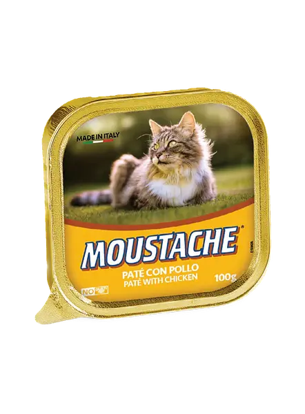 Pate Moustache Con Pollo 100Gr