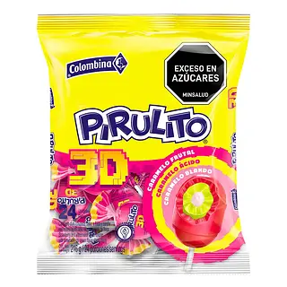 Bombón Pirulito 3D 24Un