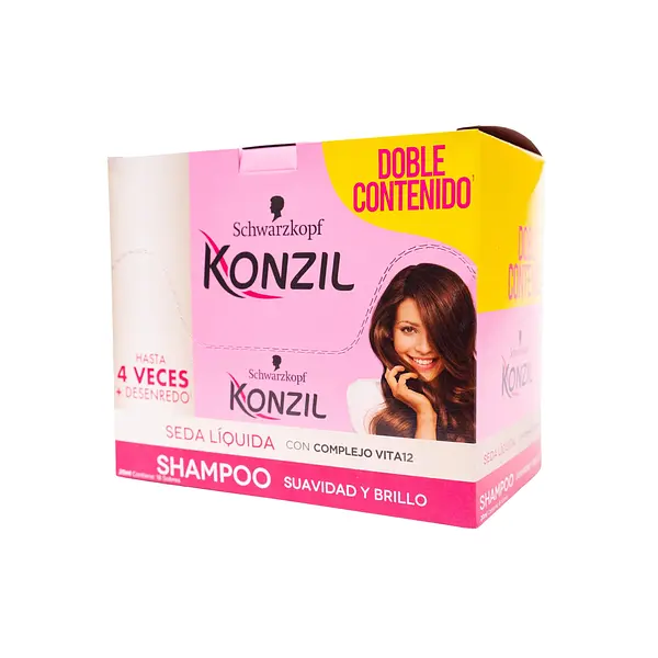 Crema De Peinar Konzil Seda Liquida 18Unx20Ml