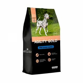 Agility Gold Grandes Adultos Piel 3000gr