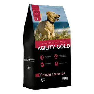 Agility Gold Grandes Cachorros 3000gr