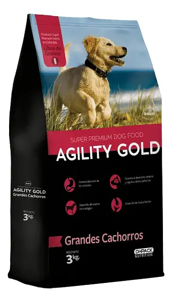 Agility Gold Grandes Cachorros 3000gr