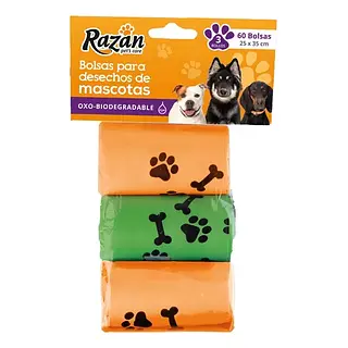 Bolsa Desecho Mascotas 3Rollos