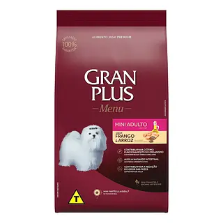 Gran Plus Menu Razas Pequeñas 3000Gr