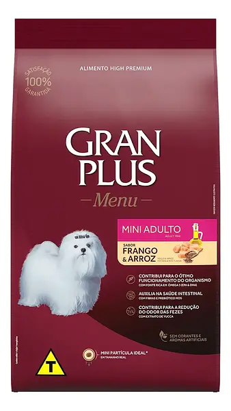 Gran Plus Menu Razas Pequeñas 3000Gr