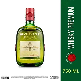 Whisky Buchanans Deluxe 12A 750Ml