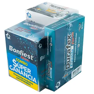 Prepack Bonfies Plus 20Un+Noraver Noche 6Un+Duraflex 6Un