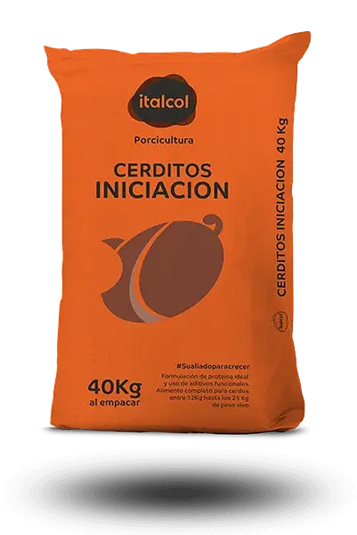 Italcol Cerdito Iniciacion Naranja P 40Kg
