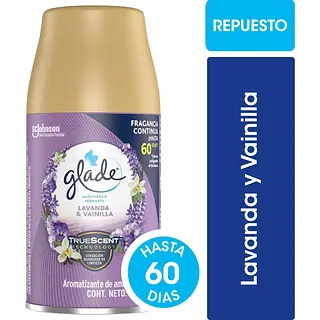 Ambientador Glade Repuesto Automatico Lavanda 175Gr