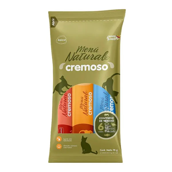 Menu Nat Cremoso Surtido 13Gr