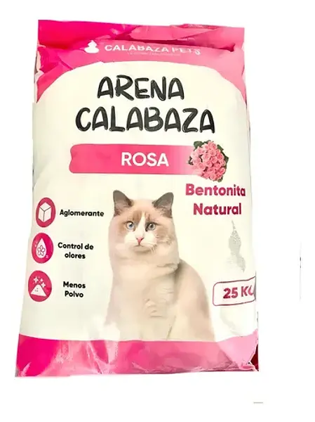 Arena Gatos Calabaza 25Kg