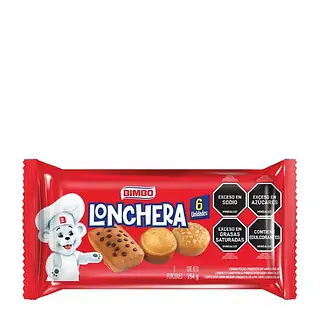 Lonchera Bimbo Ponquecitos 194Gr