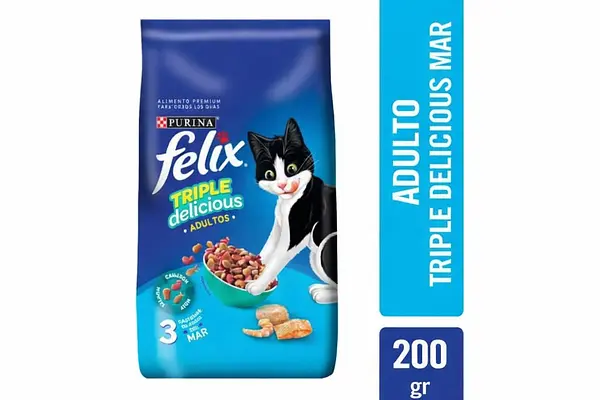 Felix Adulto Triple Delicious 200gr