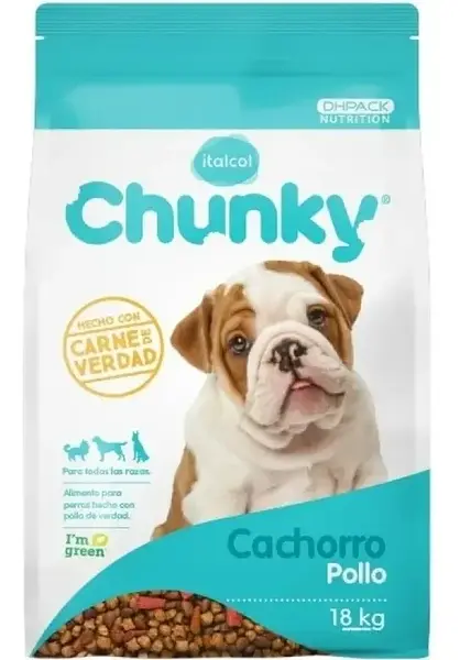Chunky Cachorro Pollo 18kg