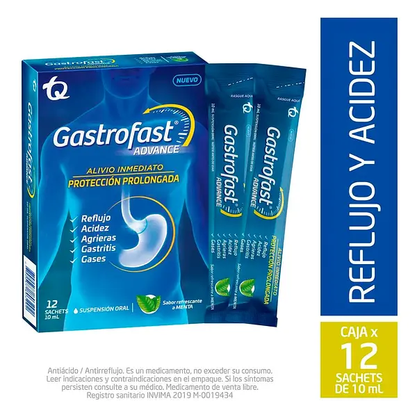 Gastrofast Advance 12Unx10Ml