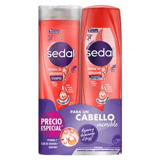 Shampoo 340Ml+Ac 340Ml Sedal Surtido