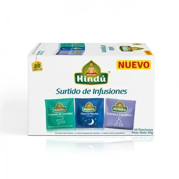Infusion Hindu Himalaya Surtido 20Un
