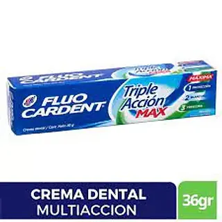 Crema Dental Fluo Cardent Max 36Gr