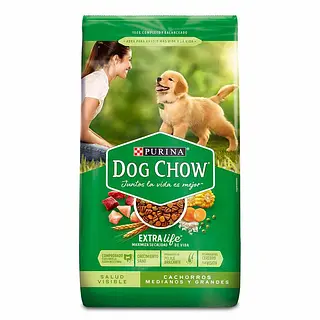 Dog Chow Cachorros Medianos Y Grandes 1000gr