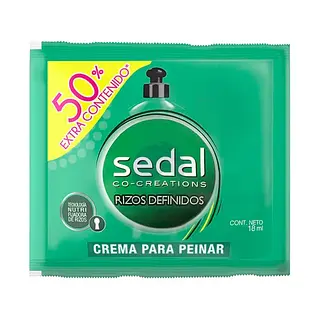 Crema De Peinar Sedal Rizos 12Unx18Ml