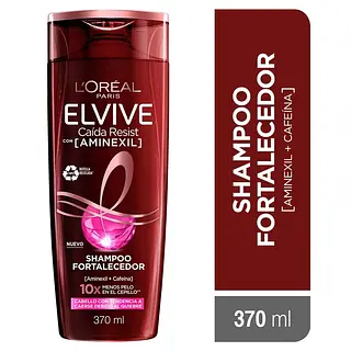 Shampoo Elvive Fortalece Aminexil 370Ml