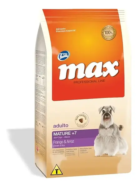 Max Adulto Mature Pollo Y Arroz 2000gr