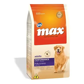 Max Adulto Performance Pollo Y Arroz 2000gr
