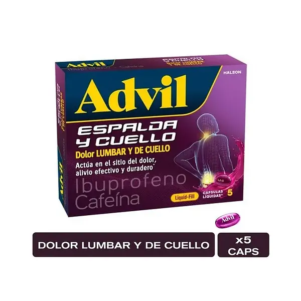 Advil Espalda Y Cuello Sellos 5Un