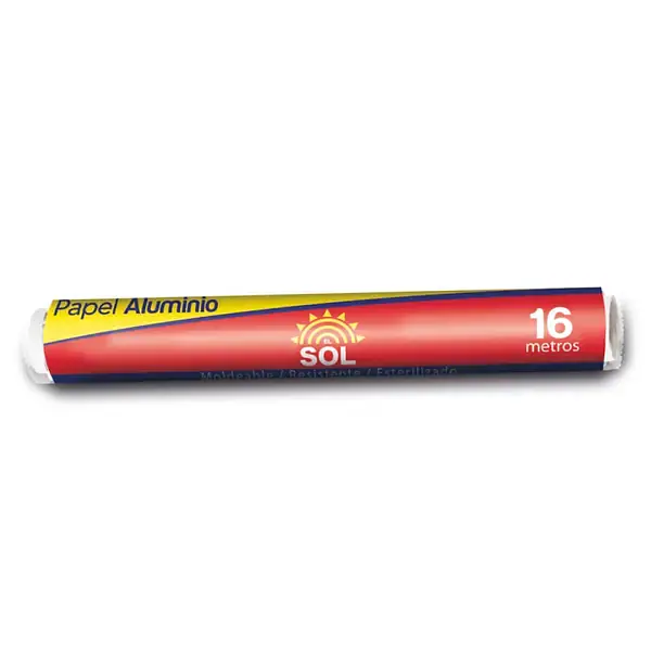 Papel Aluminio Sol Repuesto 16Mt