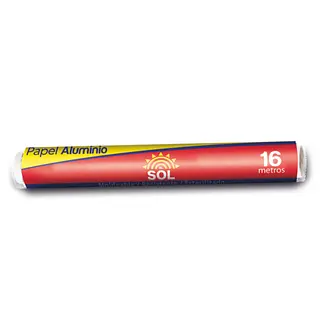 Papel Aluminio Sol Plegadiza 16Mt