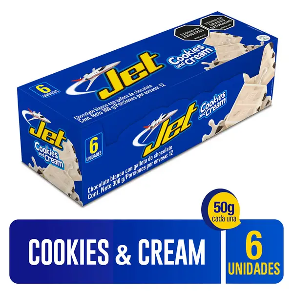 Chocolatina Jet C&C 6Unx50Gr