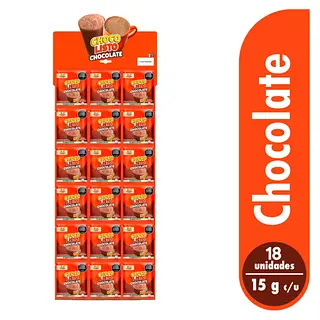 Bebida Achocolatada Chocolisto 18unx15gr
