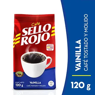 Cafe Sello Rojo Vainilla 120gr