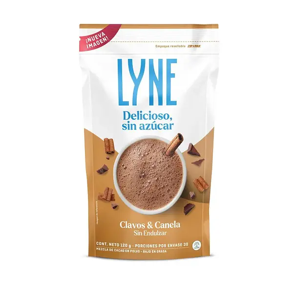 Chocolate Lyne Clavos Y Canela Doypack 120gr