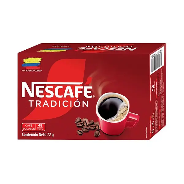 Cafe Nescafe Tradición Stick 48unx1.5gr