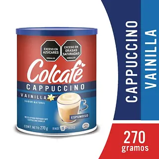 Cafe Colcafe Cappuccino Vainilla 270gr