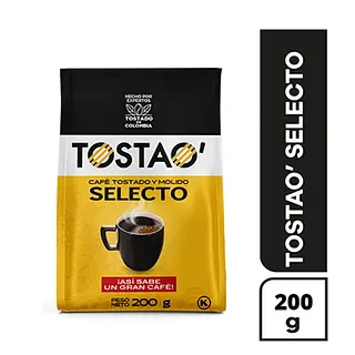 Cafe Tostao Selecto 200gr