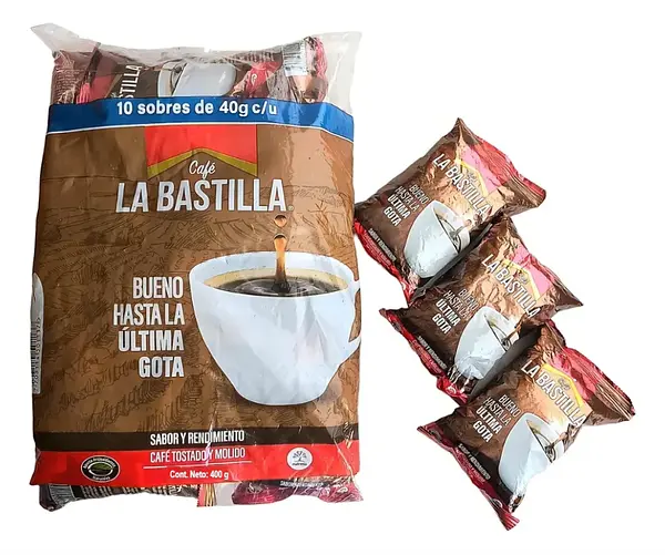 Cafe Bastilla Bolsa 10unx40gr