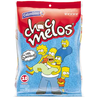 Dulce Chocmelos Simpsons 10un