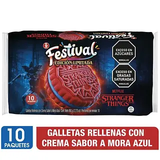 Galleta Festival Stranger Things 4x10un