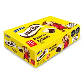 Dulce Nucita Colombina 18unx14gr