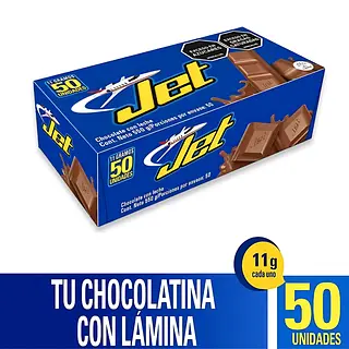 Chocolatina Jet Original 50unx11gr