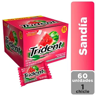 Chicle Trident Surtido 60un