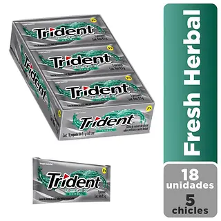 Chicle Trident Surtido 18un