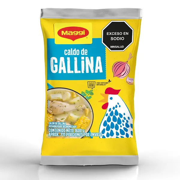 Caldo De Gallina Maggi Polvo 1600gr