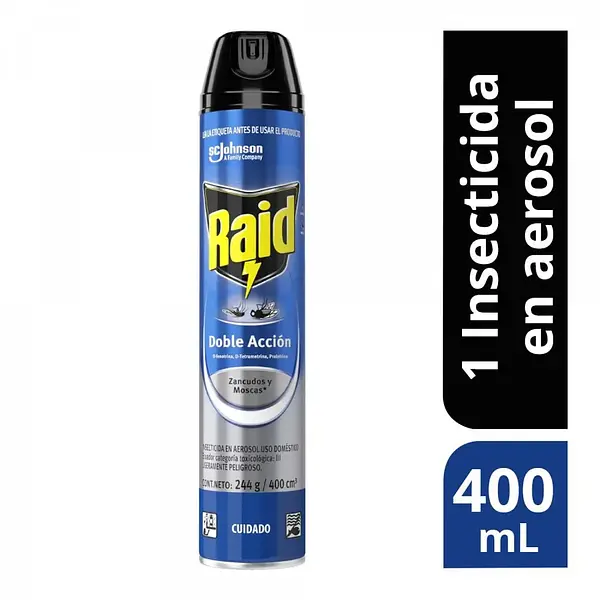 Veneno Raid Doble Accion 400ml