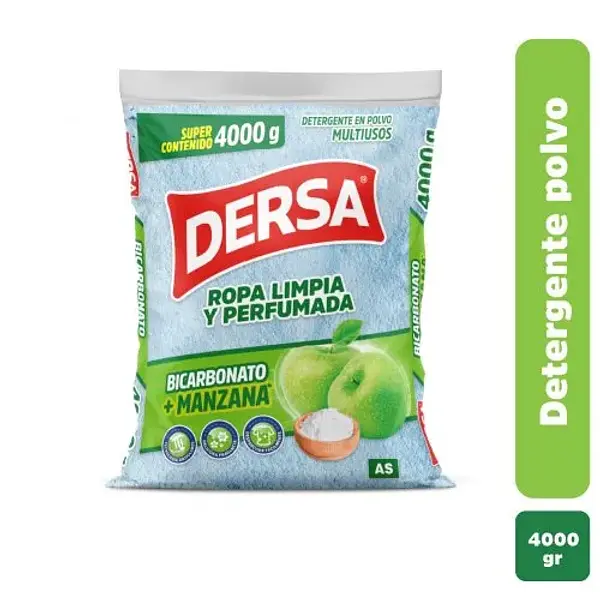 Detergente Dersa Manzana 4000gr