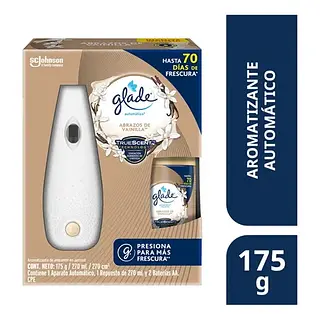 Ambientador Glade Automático+Repuesto Vainilla 175ml