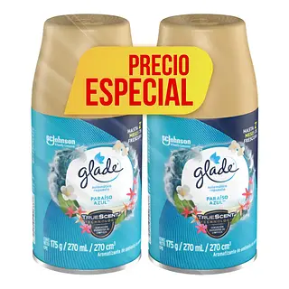 Ambientador Glade Repuesto Automático Surtido 2unx175gr